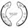 DELPHI LS1206 Brake Shoe Set